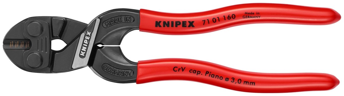 Knipex CoBalt® Compact Bolt Cutters Set 3 Pieces 00 20 05 US2 - Mr. Tools