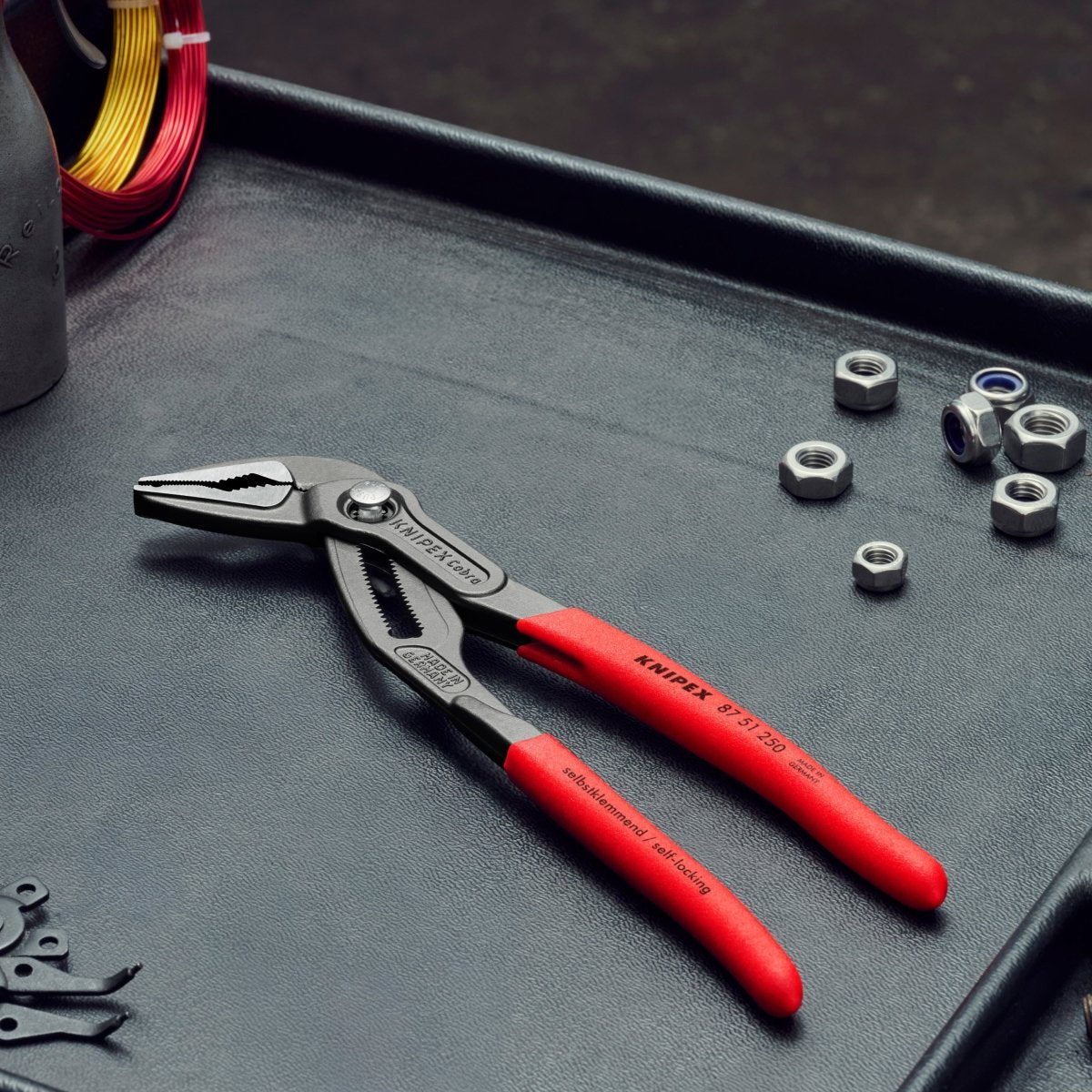 Knipex Cobra® Extra Slim Water Pump Pliers 10" 87 51 250 - Mr. Tools