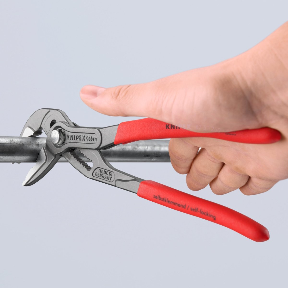 Knipex Cobra® Extra Slim Water Pump Pliers 10" 87 51 250 - Mr. Tools