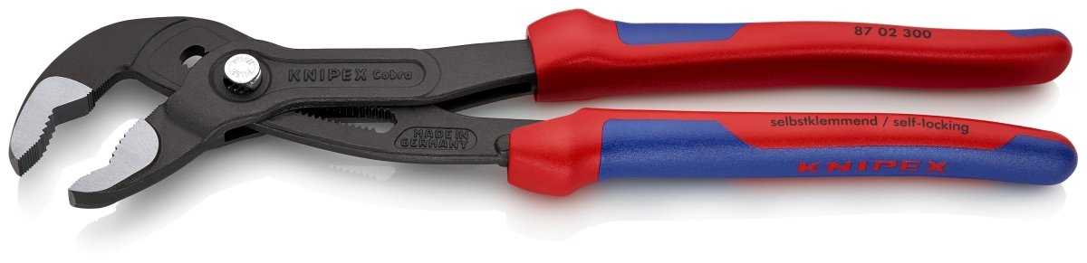 Knipex Cobra® High - Tech Water Pump Pliers 12" 87 02 300 - Mr. Tools