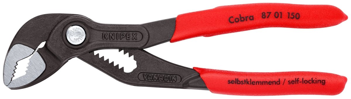 Knipex Cobra® Water Pump Pliers Set In Tool Roll 3 Pieces 00 19 55 S9 - Mr. Tools