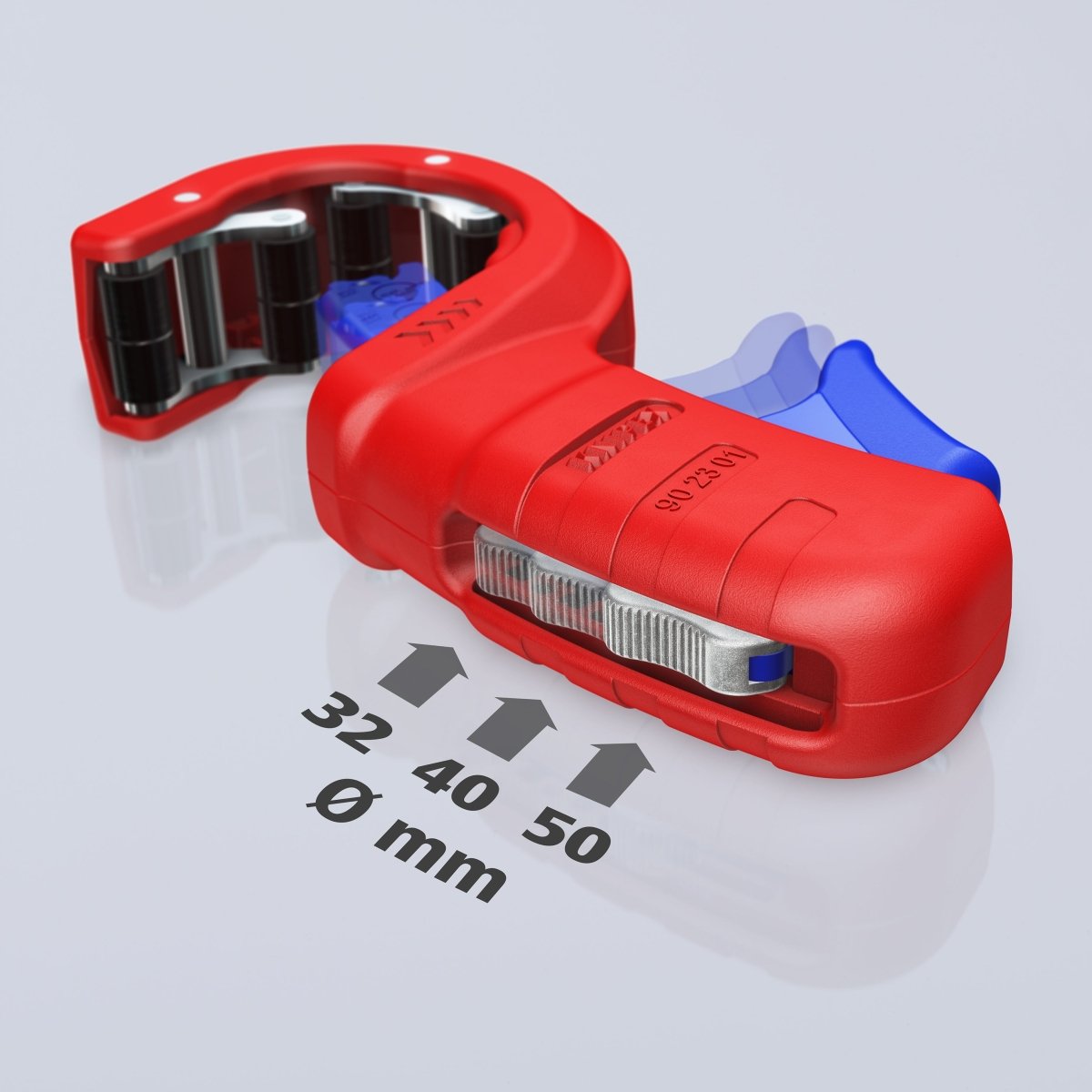 Knipex DP50 Plastic Drain Pipe Cutter 8" 90 23 01 BKA - Mr. Tools