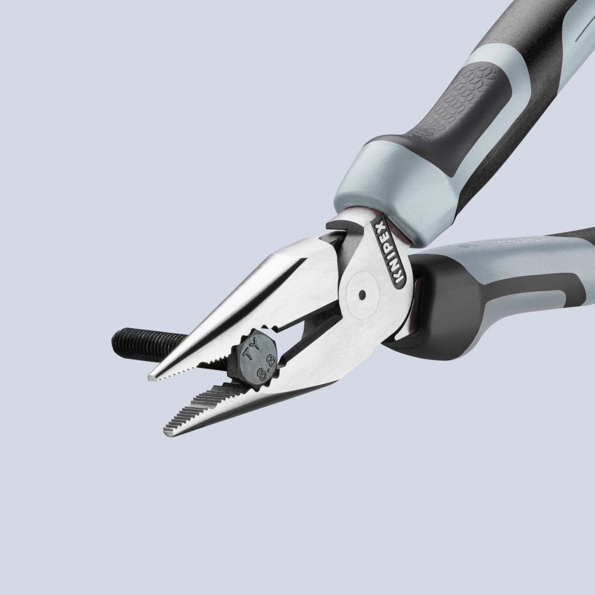 KNIPEX Eras 3 "Present" Edition 7-1/4" Needle-Nose Combination Pliers (08 22 185 S01) - Mr. Tools