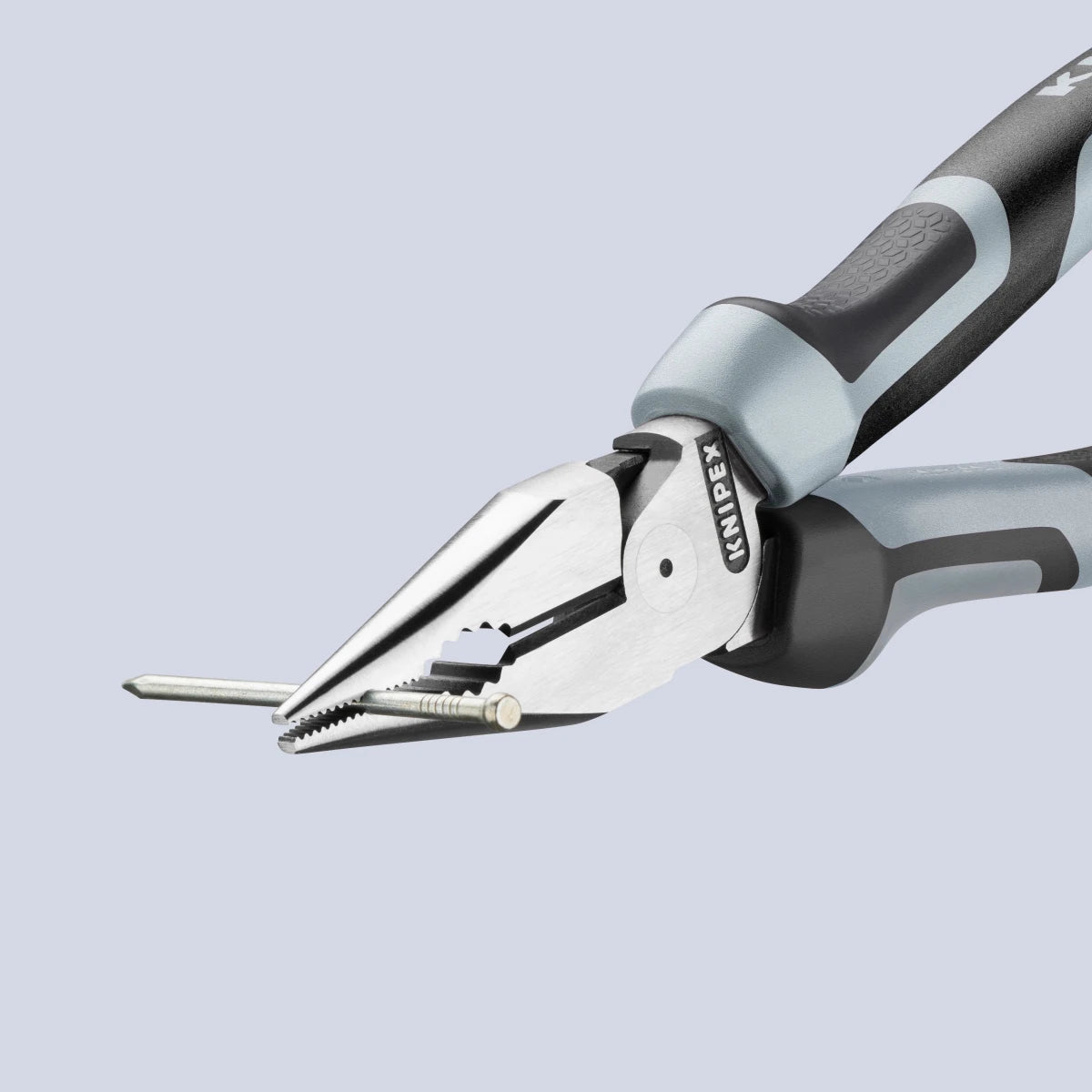 KNIPEX Eras 3 "Present" Edition 7-1/4" Needle-Nose Combination Pliers (08 22 185 S01) - Mr. Tools