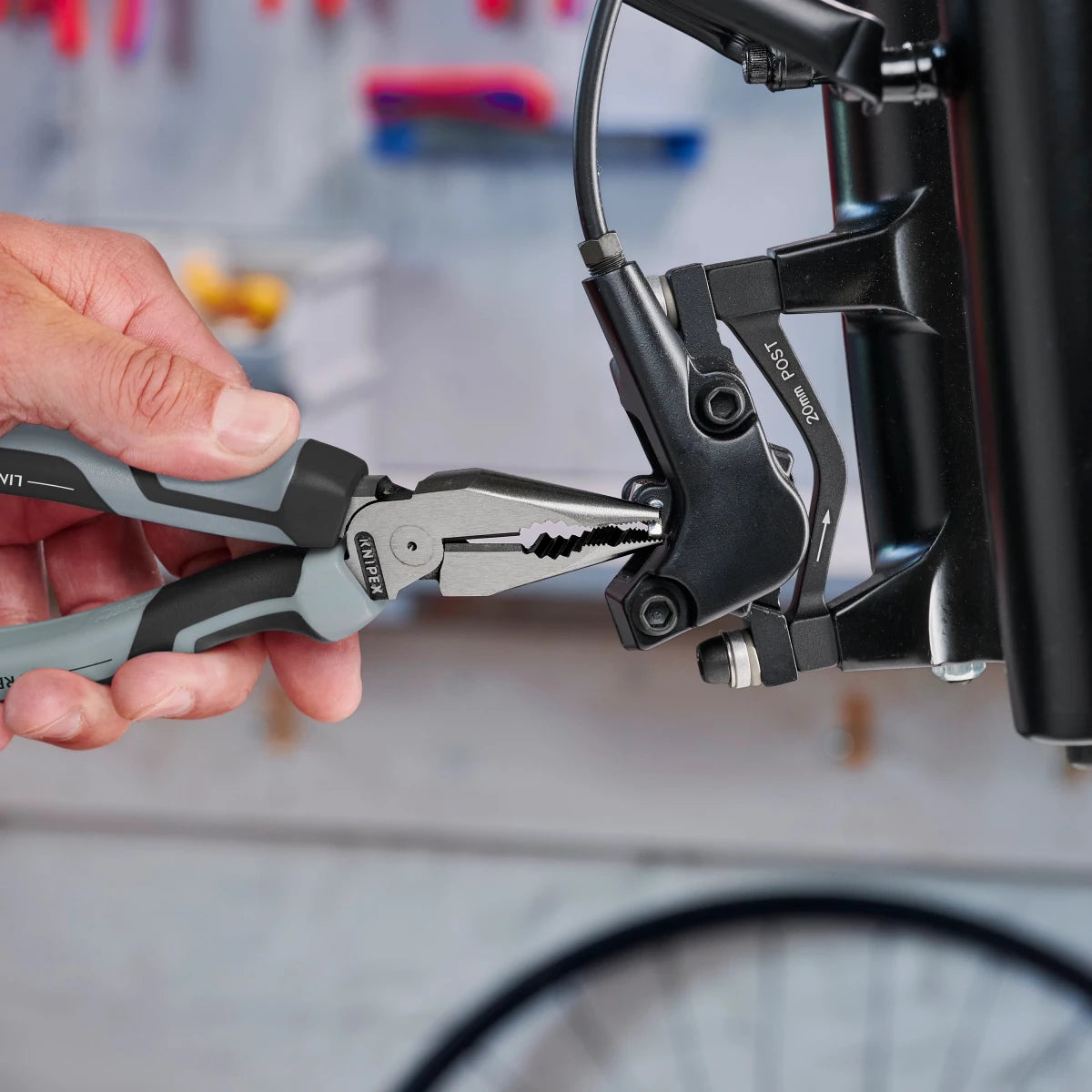 KNIPEX Eras 3 "Present" Edition 7-1/4" Needle-Nose Combination Pliers (08 22 185 S01) - Mr. Tools
