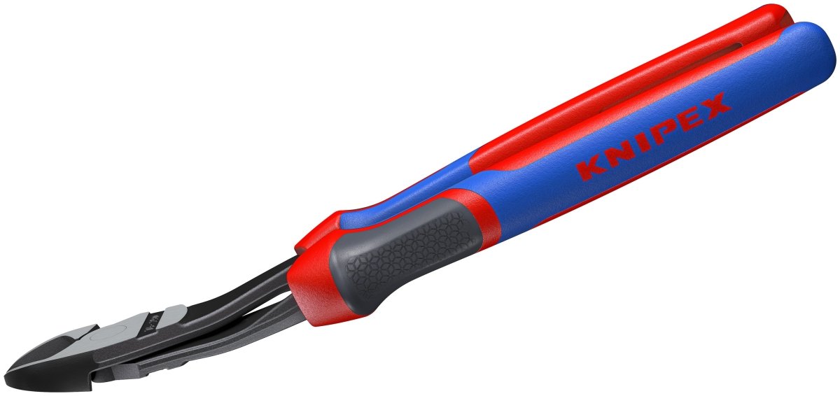 Knipex High Leverage Angled Diagonal Cutters 10" 74 22 250 - Mr. Tools
