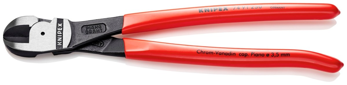 Knipex High Leverage Center Cutters 10" 74 91 250 - Mr. Tools