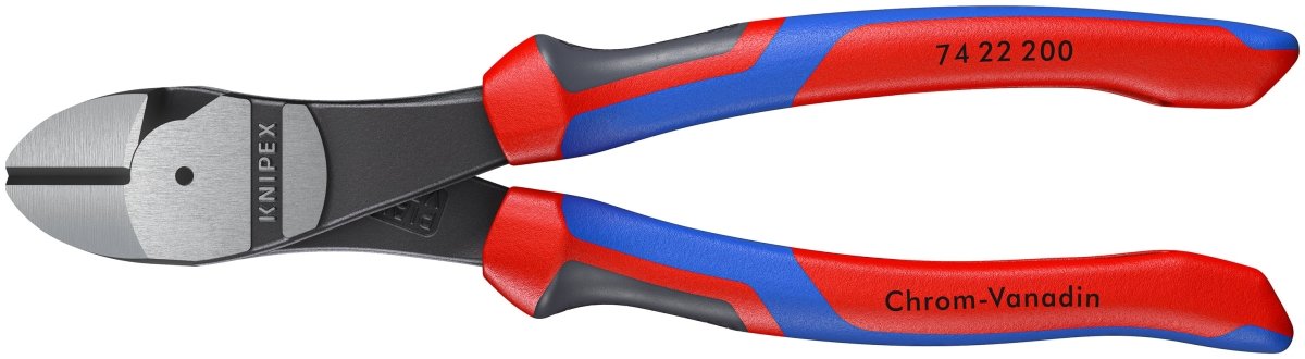 Knipex High Leverage Diagonal Cutters 8" 74 22 200 - Mr. Tools
