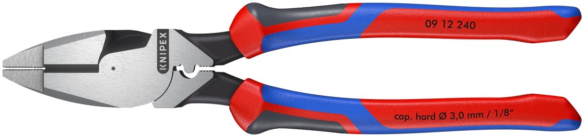 Knipex High Leverage Lineman's Pliers 9.5" 09 12 240 - Mr. Tools