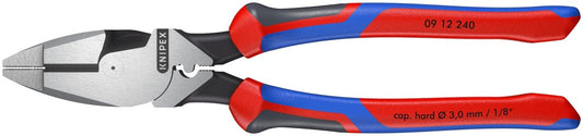 Knipex High Leverage Lineman's Pliers 9.5" 09 12 240 - Mr. Tools