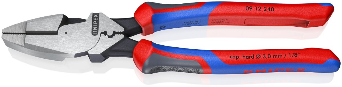 Knipex High Leverage Lineman's Pliers 9.5" 09 12 240 - Mr. Tools