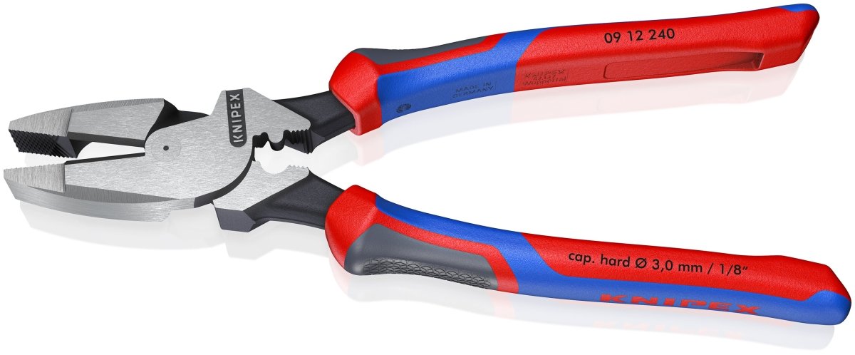 Knipex High Leverage Lineman's Pliers 9.5" 09 12 240 - Mr. Tools