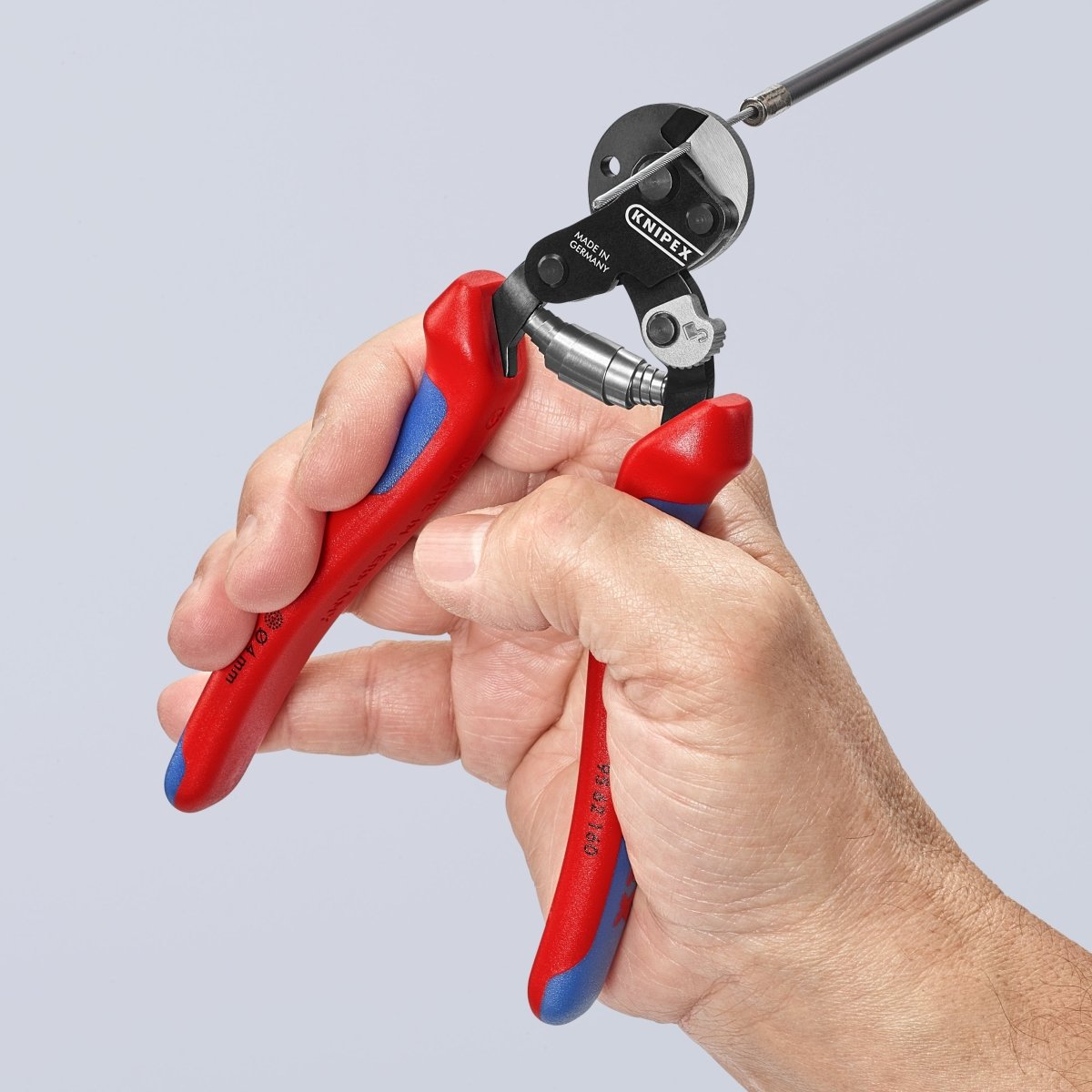 Knipex High Strength Wire Rope Cutters 6 1/4" 95 62 160 - Mr. Tools