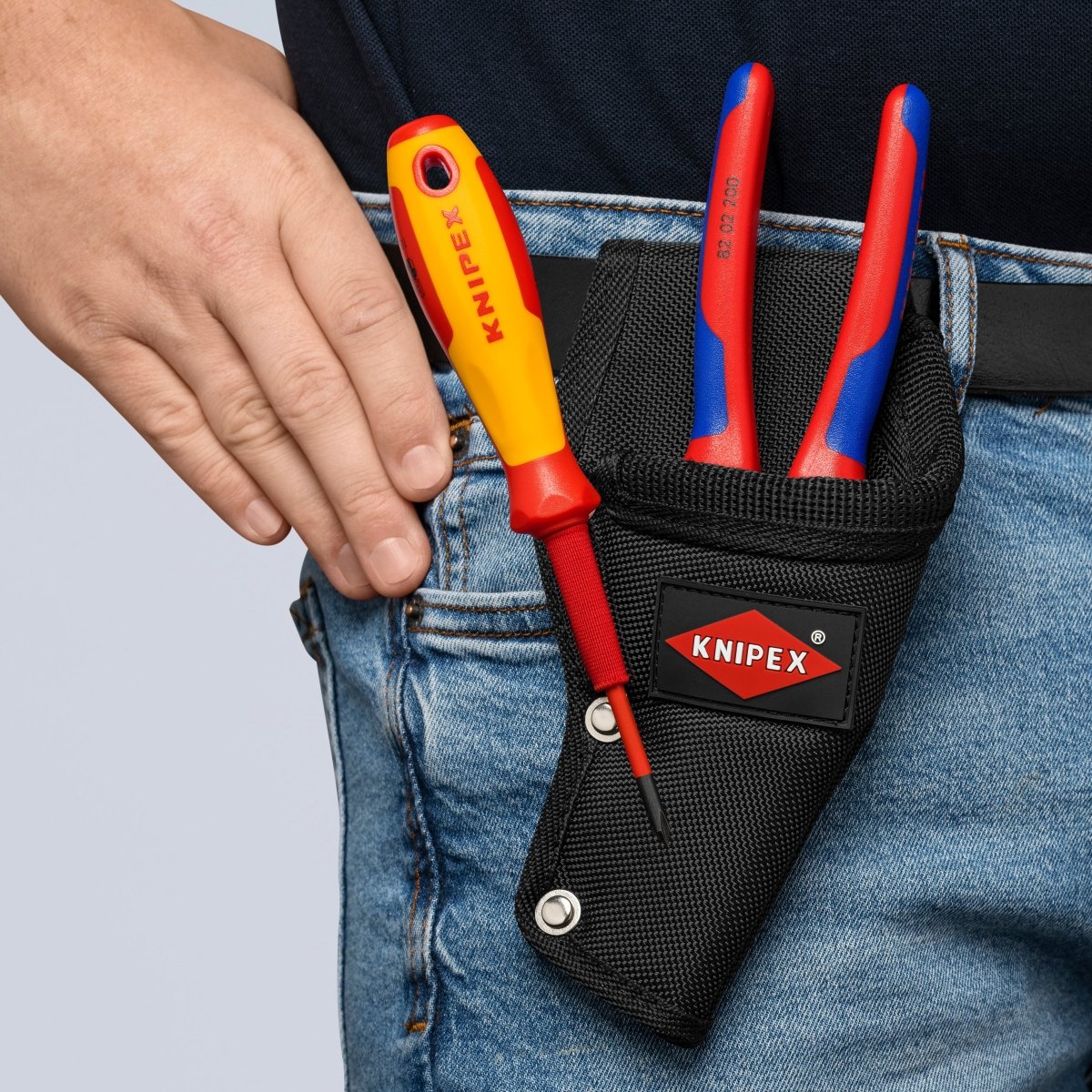 Knipex Multi - Purpose Belt Pouch For 95 05 20 Angled Shears 8.5" 00 19 75 LE - Mr. Tools
