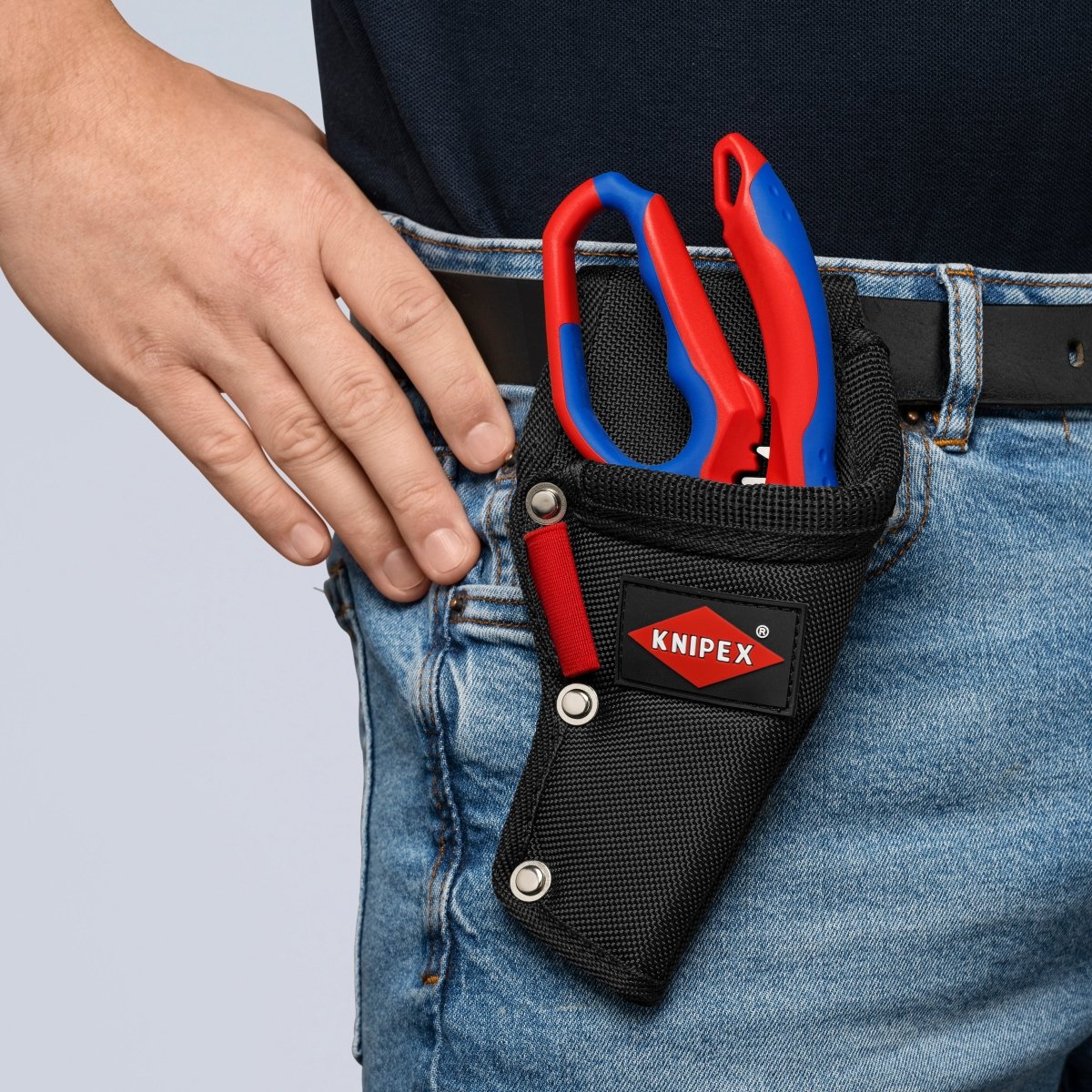 Knipex Multi - Purpose Belt Pouch For 95 05 20 Angled Shears 8.5" 00 19 75 LE - Mr. Tools