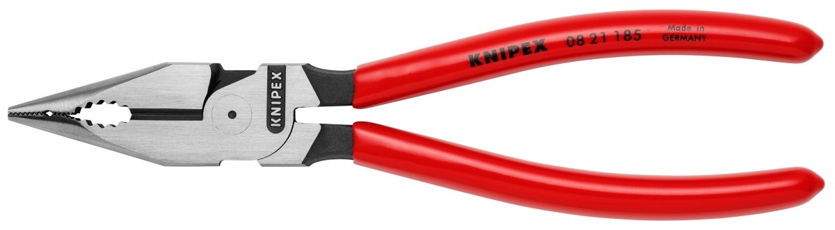Knipex Needle Nose Combination Pliers 7 1/4" 08 21 185 - Mr. Tools