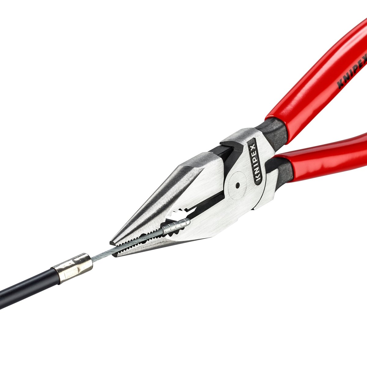 Knipex Needle Nose Combination Pliers 7 1/4" 08 21 185 - Mr. Tools