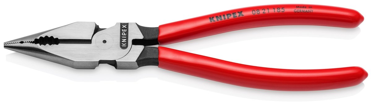 Knipex Needle Nose Combination Pliers 7 1/4" 08 21 185 - Mr. Tools
