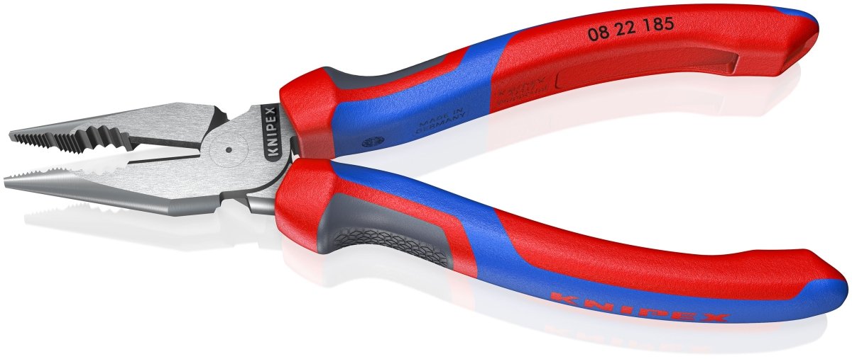 Knipex Needle Nose Combination Pliers 7 1/4" 08 22 185 - Mr. Tools
