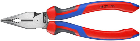 Knipex Needle Nose Combination Pliers 7 1/4" 08 22 185 - Mr. Tools