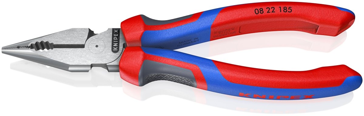 Knipex Needle Nose Combination Pliers 7 1/4" 08 22 185 - Mr. Tools