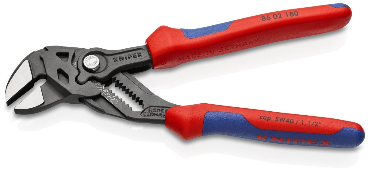 Knipex Pliers Wrench 7 1/4" 86 02 180 - Mr. Tools