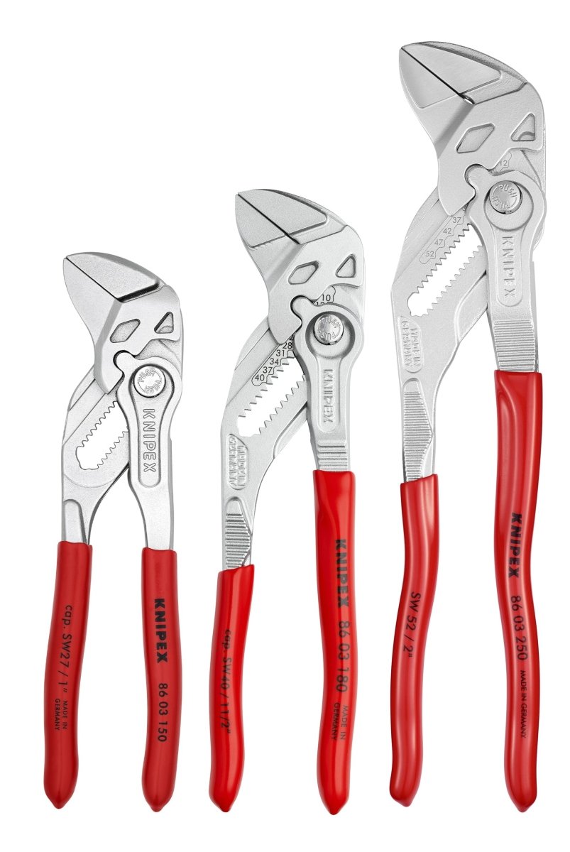 Knipex Pliers Wrench Set 3 Piece 9K 00 80 45 US - Mr. Tools