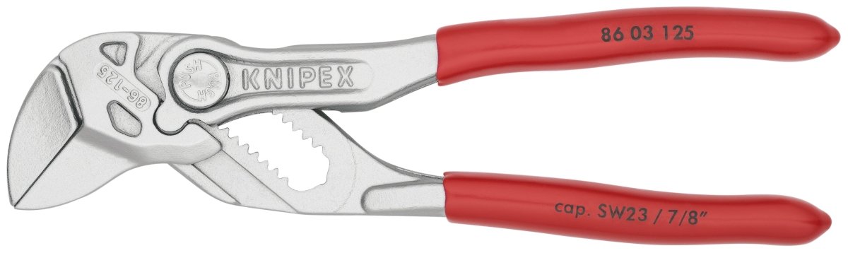 Knipex Pliers Wrench Set With Tool Roll 5 Pieces 00 19 55 S4 - Mr. Tools
