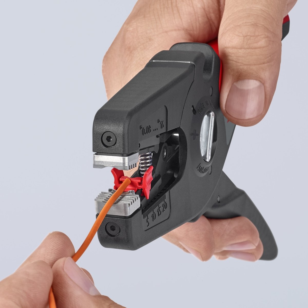 Knipex PreciStrip16 Automatic Wire Strippers 6 - 28 AWG 7 3/4" 12 52 195 - Mr. Tools