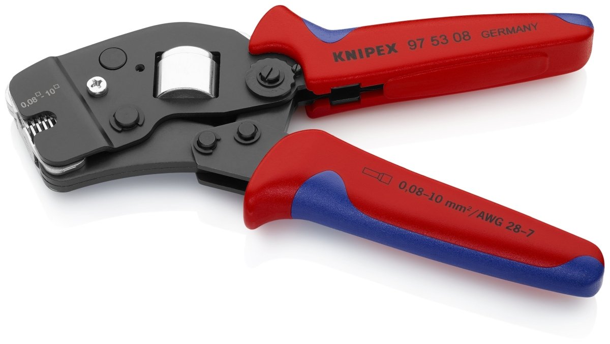 Knipex Self Adjusting Crimping Pliers 7 1/2" 97 53 08 - Mr. Tools