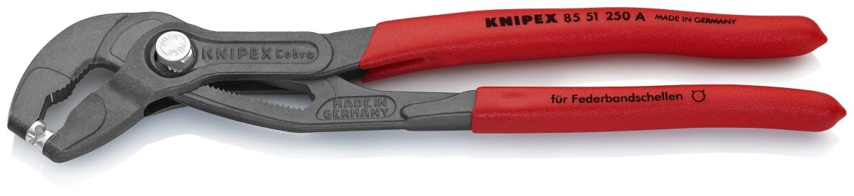 Knipex Spring Hose Clamp Pliers 10" 85 51 250 A - Mr. Tools