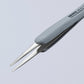 Knipex Stainless Steel Blunt End Tips Precision Tweezers ESD 4" 92 21 11 ESD - Mr. Tools