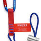 Knipex Tool Tethering Adaptor Straps With Carabiner 13 lbs. 00 50 13 T BKA - Mr. Tools
