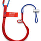 Knipex Tool Tethering Lanyard with Captive Eye Carabiner 13 lbs. 00 50 12 T BKA - Mr. Tools