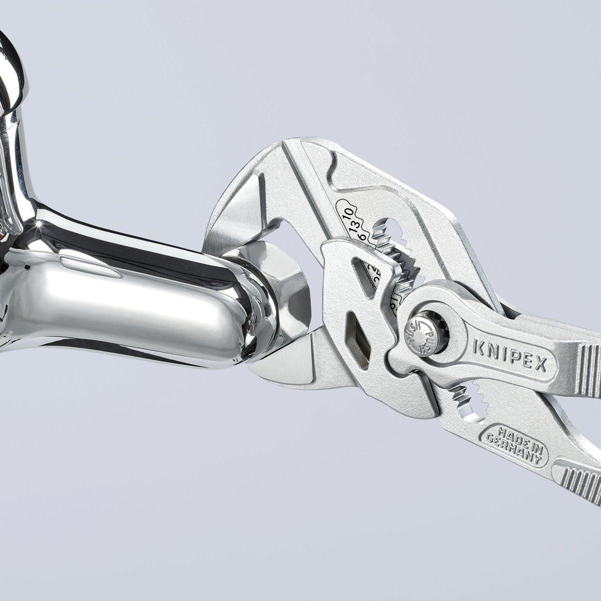 KNIPEX Tools - 2 Piece Compact Pliers Wrench Set - Mini Grip, Hold & Bend Tool Kit – 9K0080121US - Mr. Tools