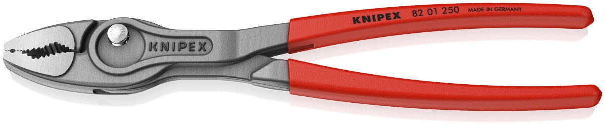 Knipex TwinGrip Slip Joint Pliers 10" 82 01 250 - Mr. Tools