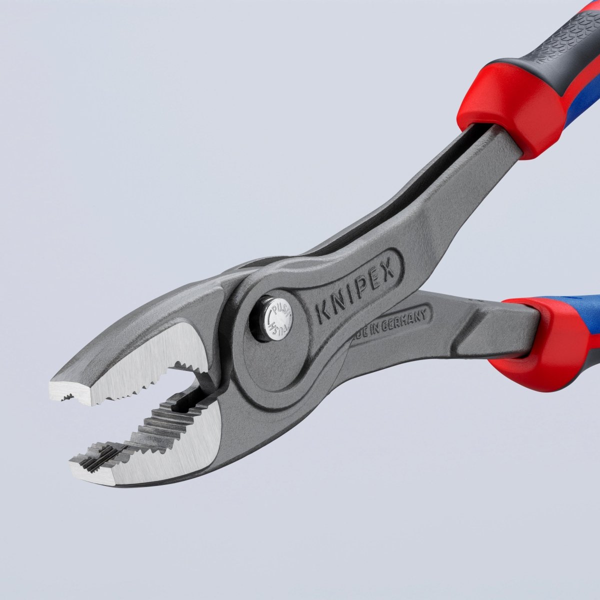 Knipex TwinGrip Slip Joint Pliers 10" 82 02 250 - Mr. Tools