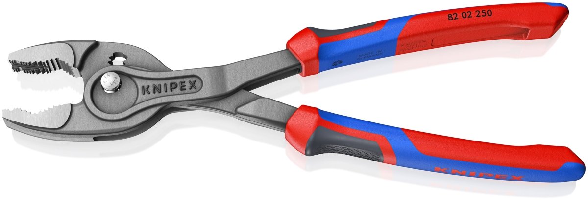 Knipex TwinGrip Slip Joint Pliers 10" 82 02 250 - Mr. Tools