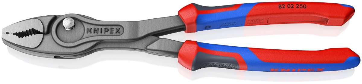 Knipex TwinGrip Slip Joint Pliers 10" 82 02 250 - Mr. Tools