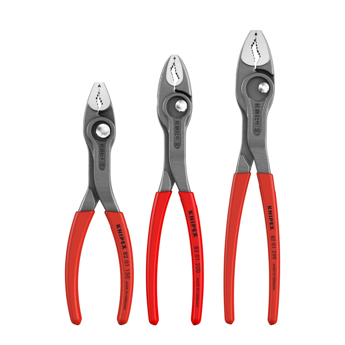 Knipex TwinGrip Slip Joint Pliers 3 Piece Set 00 20 06 US4 - Mr. Tools