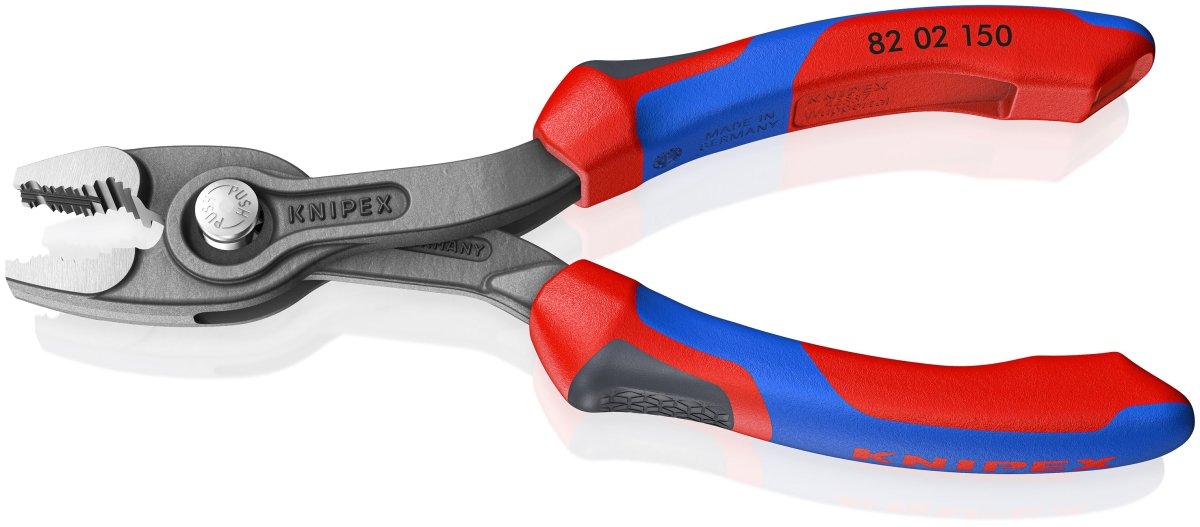 Knipex TwinGrip Slip Joint Pliers 6" 82 02 150 - Mr. Tools