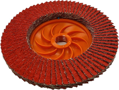 Preferred Abrasives Firestorm FasTrim® Hi - Density Trimmable Flap Discs 36 Ceramic Grit 10918T - FF - Mr. Tools