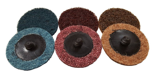 Preferred Abrasives Surface Conditioning Type R Quick - Lock Sanding Discs A Med Grit 2" 53477 - Mr. Tools
