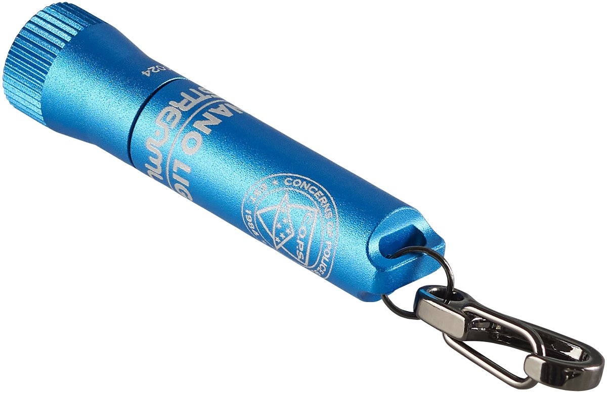 Streamlight C.O.P.S Nano Light® II Miniature Keychain LED Flashlight Blue 73021 - Mr. Tools