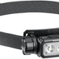Streamlight Sledge headlamp fitted with heavy-duty rubber hard hat strap.