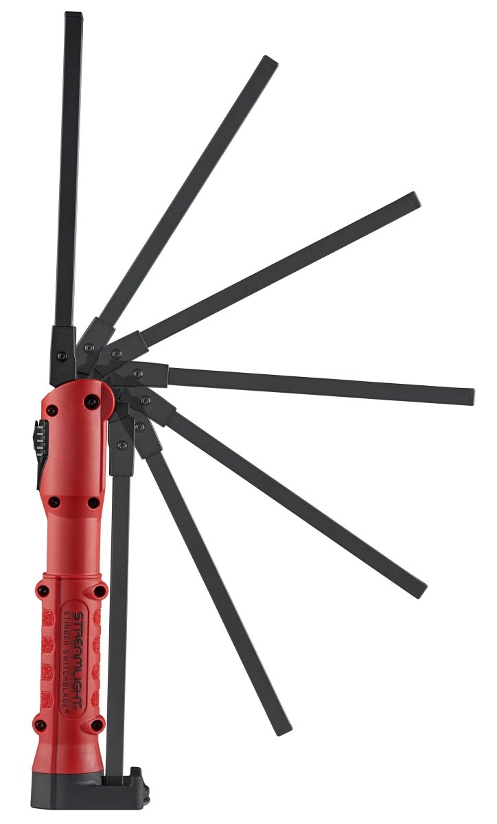 Streamlight Stinger Switchblade® LED USB Rechargeable Bar Flashlight Red 76800 - Mr. Tools