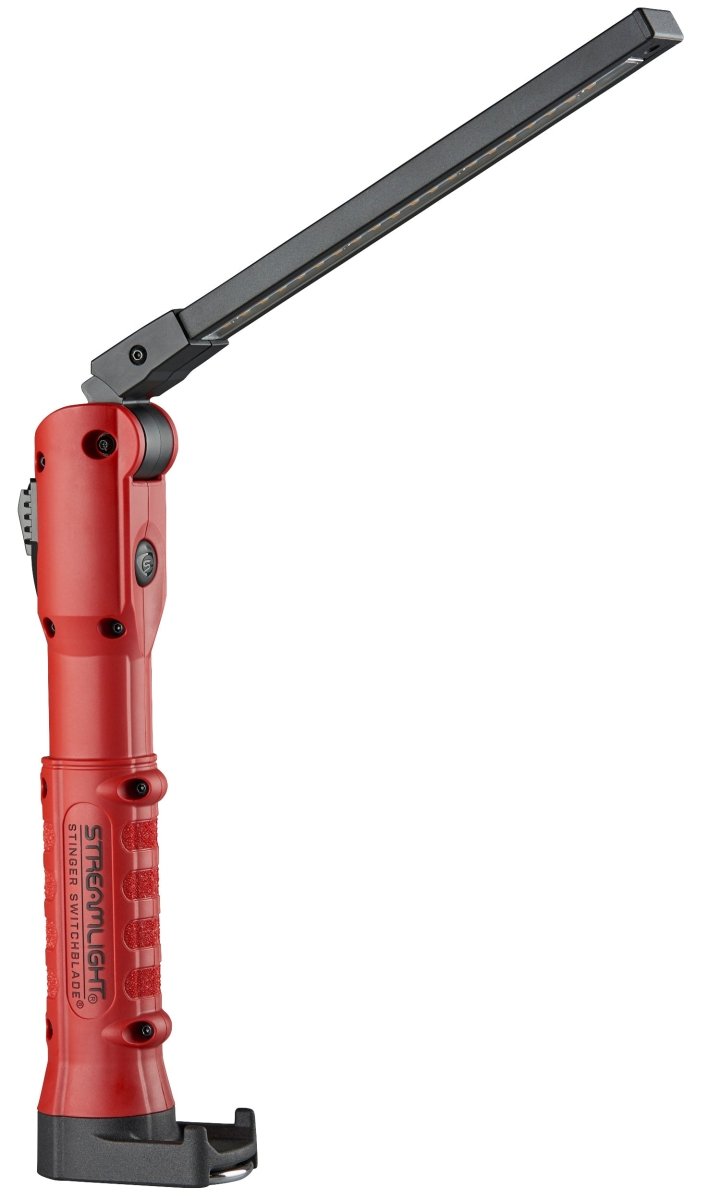 Streamlight Stinger Switchblade® LED USB Rechargeable Bar Flashlight Red 76800 - Mr. Tools