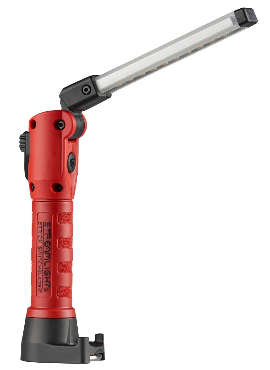 Streamlight Strion Switchblade® LED USB Rechargeable Bar Flashlight Red 74850 - Mr. Tools