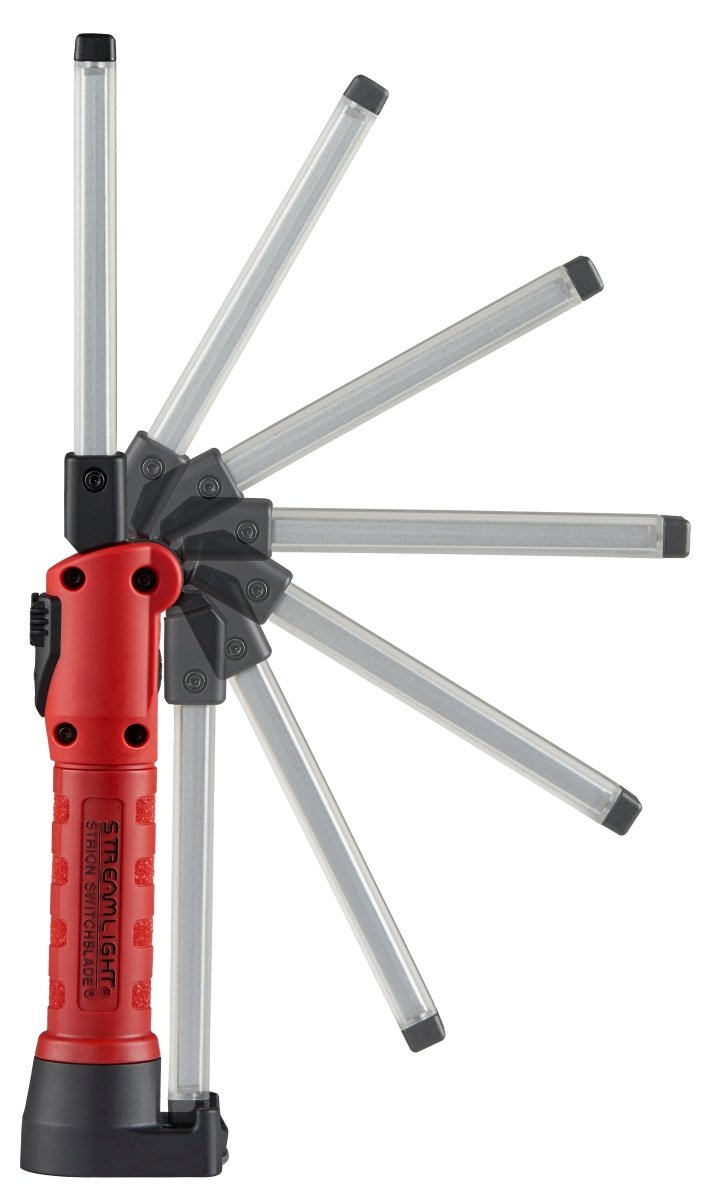 Streamlight Strion Switchblade® LED USB Rechargeable Bar Flashlight Red 74850 - Mr. Tools