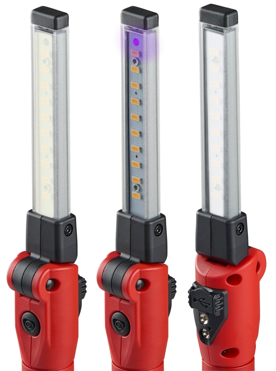 Streamlight Strion Switchblade® LED USB Rechargeable Bar Flashlight Red 74850 - Mr. Tools
